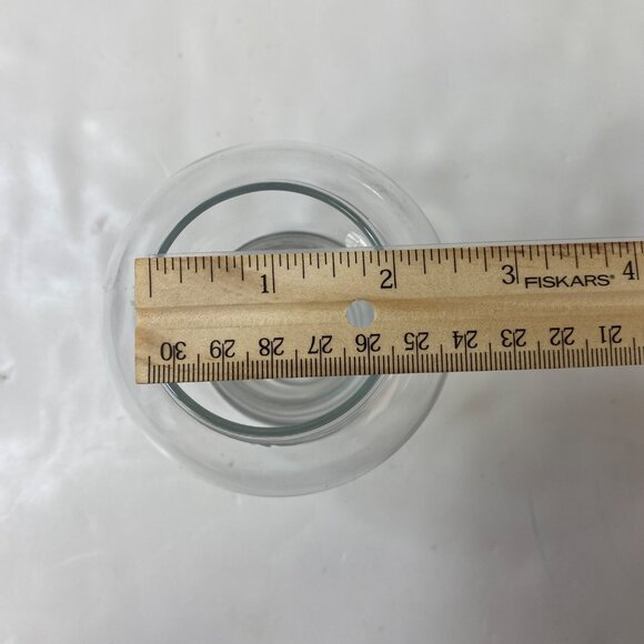 Mushroom-Style Candle Hurricane Holder Detachable Top Tea Lights Small - Picture 12 of 13